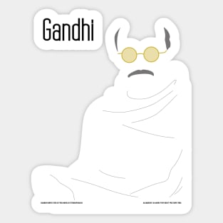 Gandhi Sticker